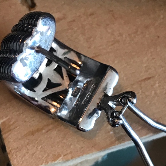 Judith Ripka half hoop earrings - Picture 4 of 4